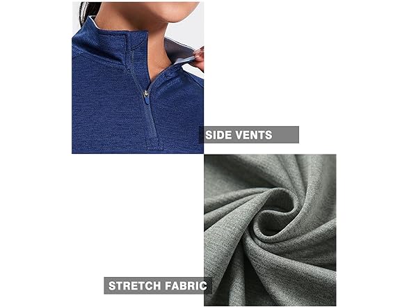 VAUTE Women's Golf Shirt Long Sleeve