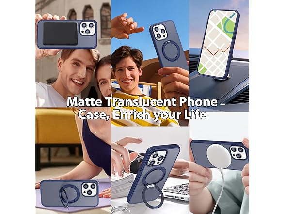 ROSROME for iPhone 15 Pro Max Case