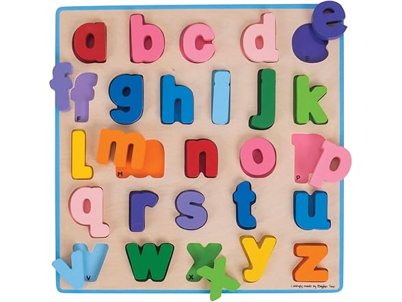 Bigjigs Toys Chunky Alphabet Puzzle (Lowercase)