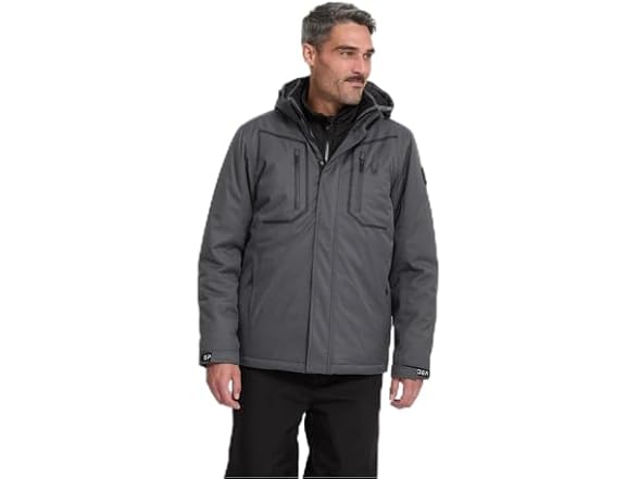 Spyder Mens 3-in-1 Snow Ski System Jkt