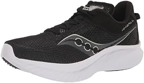 Saucony Men's Kinvara 14 Sneaker, Black/White, 11