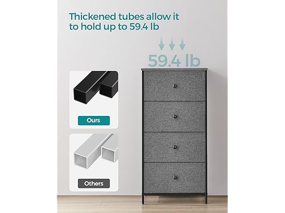 SONGMICS Dresser for Bedroom