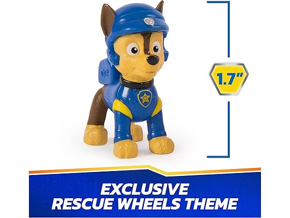 Paw Patrol: Rescue Wheels, 6-Pack Pup Squad Set