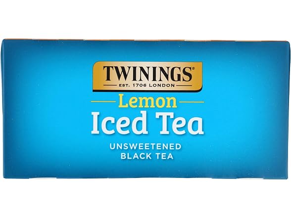 Twinings Iced Tea, Lemon, 72 Count