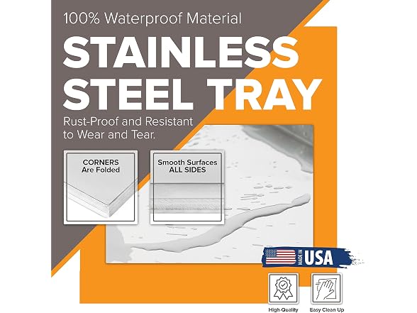 Pinnacle Systems Metal Replacement Dog Crate Pan