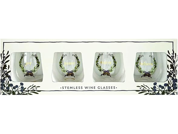 Holiday Glass Set - 17-Ounce 