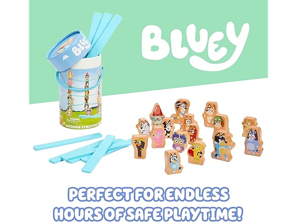 Bluey Stacking Game