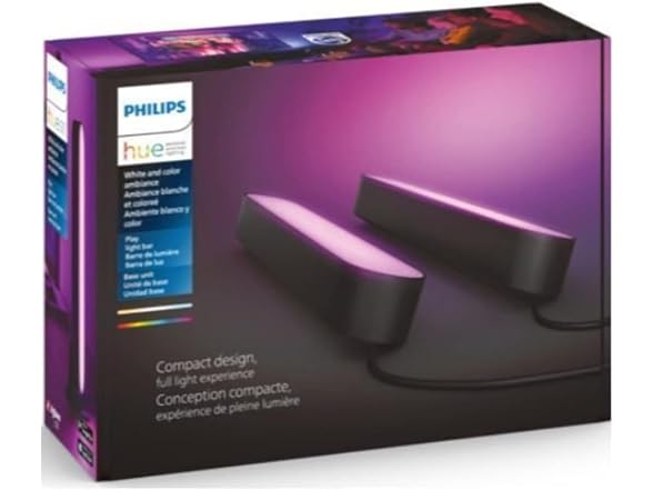 2PK Phllips Hue 7820230U7 Smart Play Light Bar Kit
