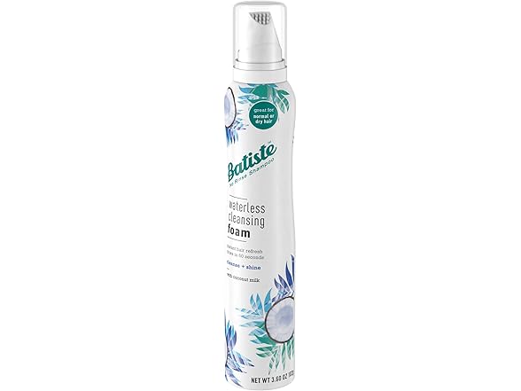 (6-Pack) Batiste Waterless Cleansing Foam