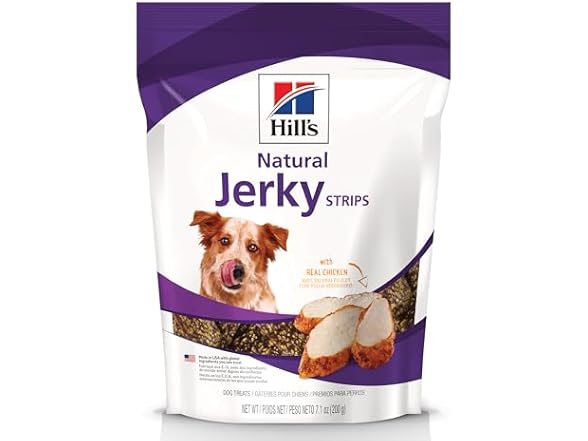 Hill's Natural Jerky Strips Dog Treats 7.1 oz.
