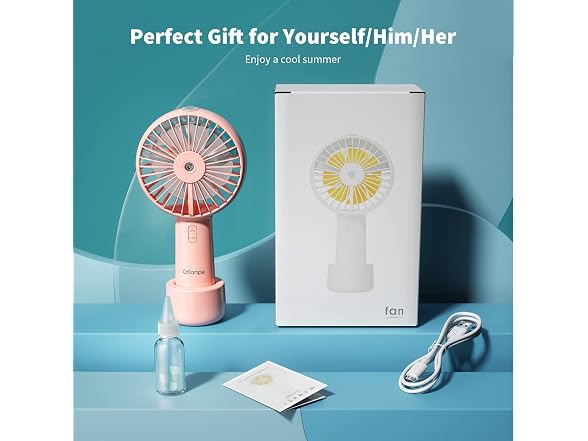 Otlonpe Misting Fan Portable, Desk