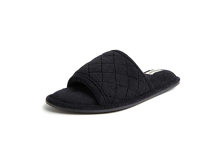 Dearfoams Women's Velour Slide Slipper