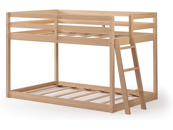 Grain & Grove Bear Twin Over Twin Bunk Bed