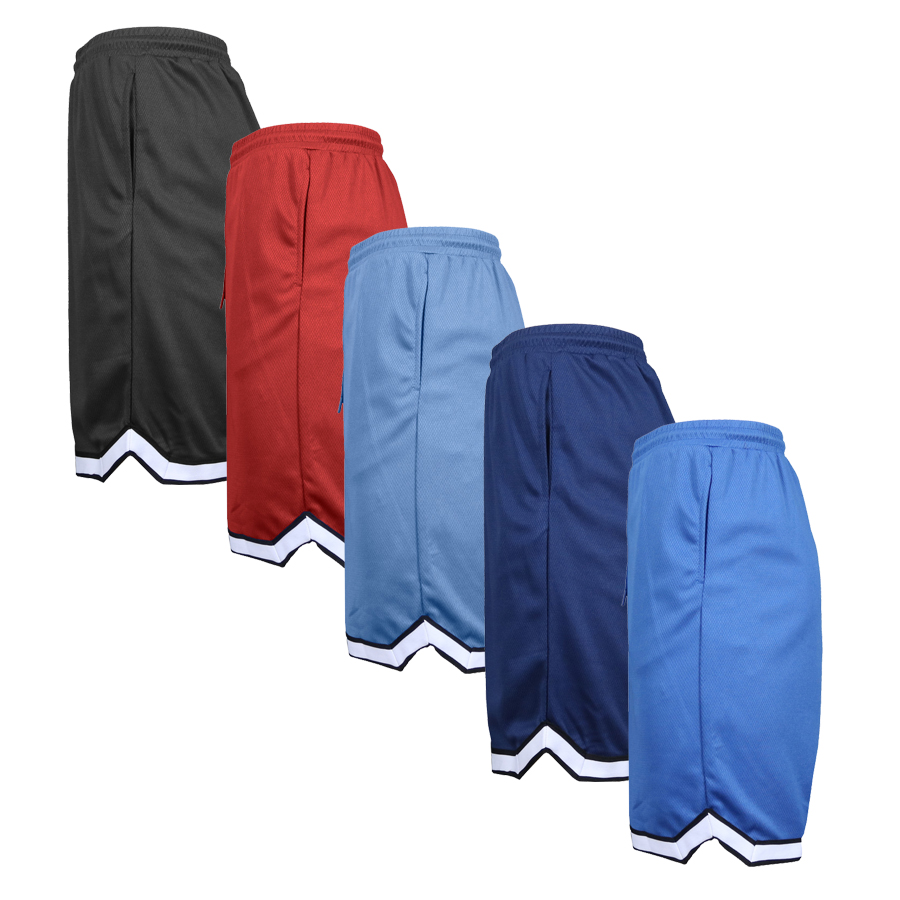 5Pk Mens Performance Mesh Shorts (S-3XL) - Gallery 14
