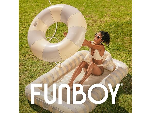 FUNBOY 46" Vintage Blue & Green Pool Float Inner