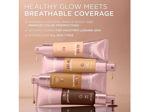 2Pk L'Oreal Paris Glow Tint Liquid