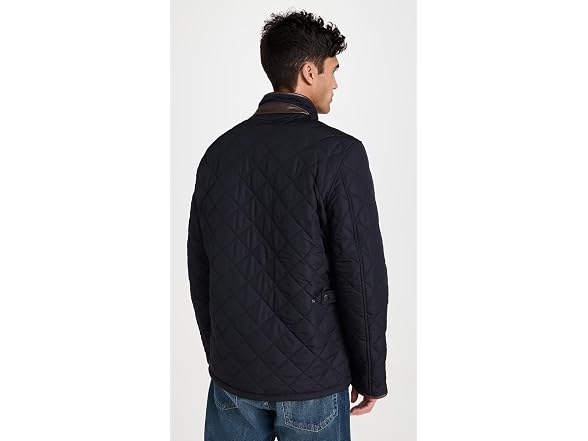 Barbour Men's Powell Quilted Jacket, Nav