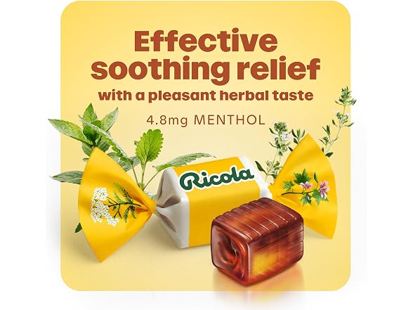 Ricola Original Herb Cough Drops 45 Count Cough