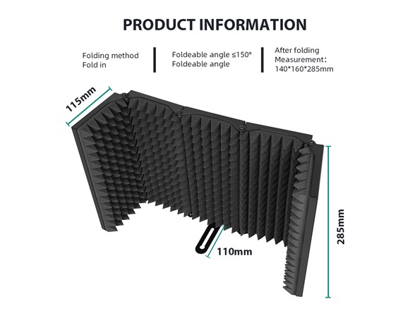 Professional Vocal Isolation Shield