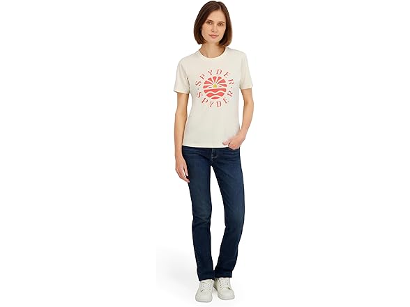 Spyder Womens Retro Sunset Graphic SS Tee