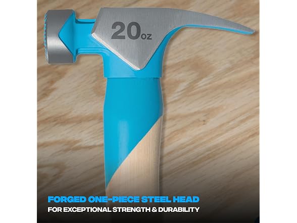 OX OX-P087220 20 oz OX 20 oz Framing Hammer - Curved Hickor