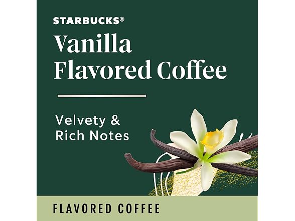 66CT Starbucks K-Cup Coffee Pods, Vanilla