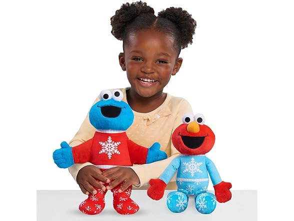 Sesame Street Holiday 15" Large Plush Elmo