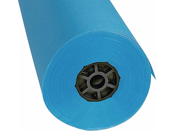 Colorations Bright Blue Paper Roll 36" x 1000'