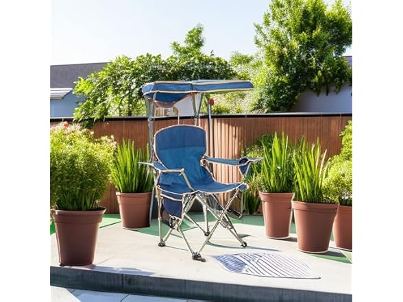 Quik Shade MAX Relaxing Chair Blue