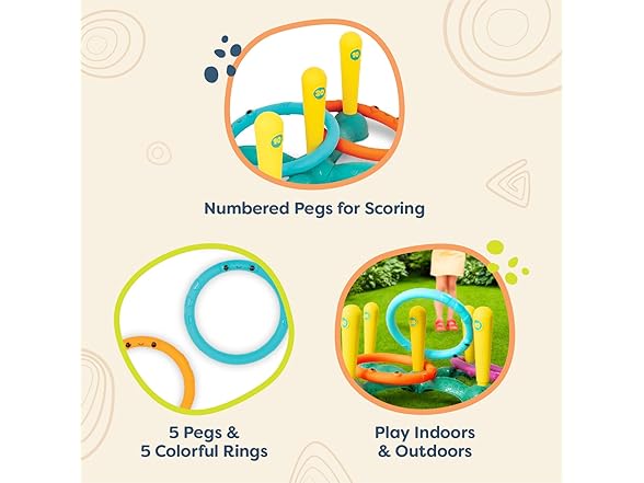 B. toys – Ring Toss Game