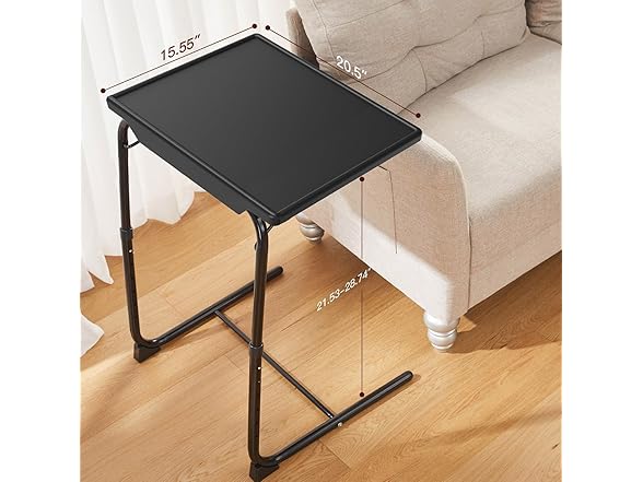 HUANUO Adjustable TV Tray Table