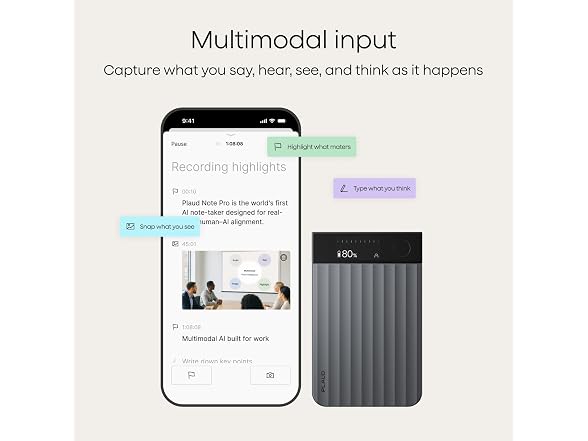 (NEW) Plaud Note Pro AI Voice Recorder