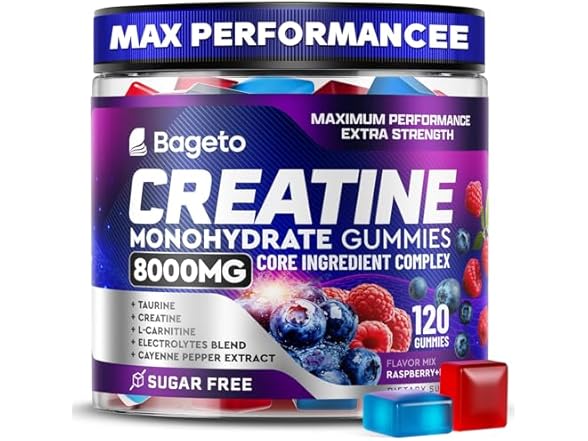 Bageto Creatine Gummies 120 pcs