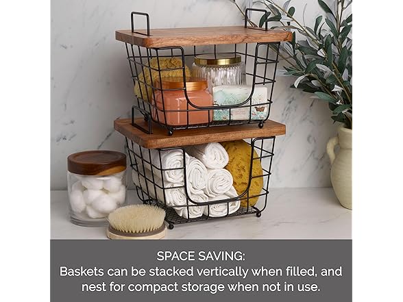 Gourmet Basics by Mikasa Stacking Basket