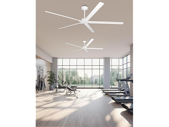 Parrot Uncle F8005WH 72" Industrial Ceiling Fan