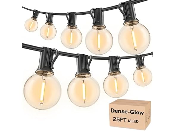 RTTY Outdoor String Lights 25 FT