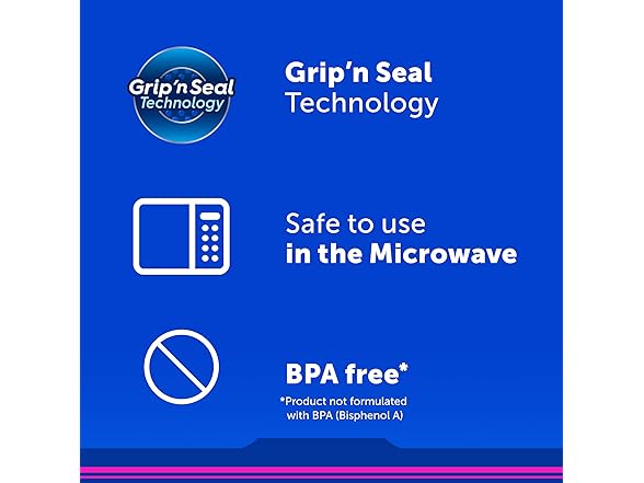 Ziploc Ziploc Freezer Bags with New Grip 'n Sea