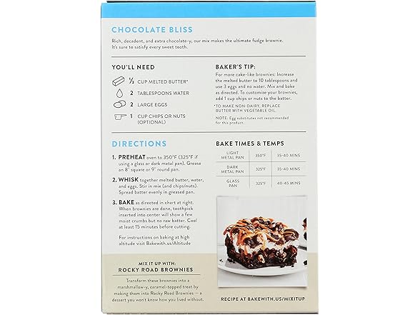 King Arthur, Gluten Free Brownie Mix, 17 Ounce