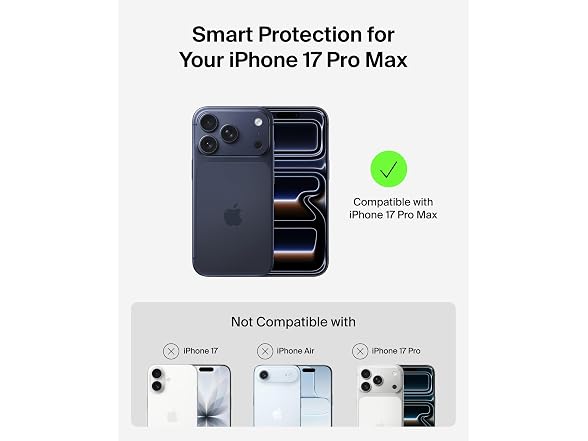Belkin SheerForce Clear Phone Case for iPhone 17 Pro Max