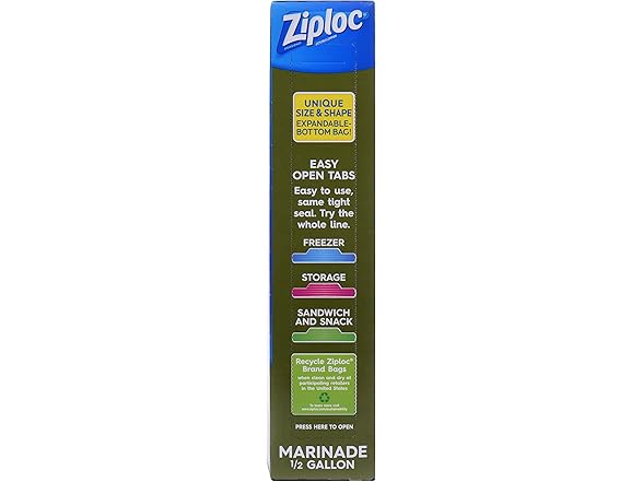 Ziploc Marinade Bags 24ct (3pk)