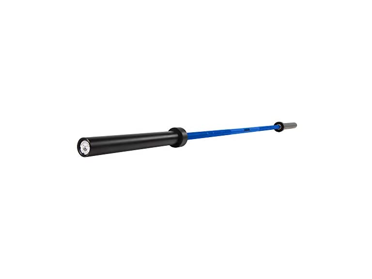 Signature Fitness Olympic Barbell Red - Gallery 14