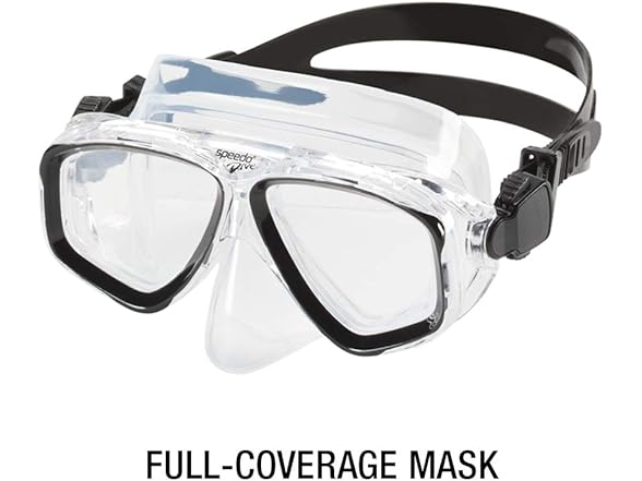 Speedo Unisex-Adult Swim Snorkel Dive Mask