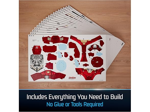 4D Build, Marvel Hulkbuster 3D Model Kit