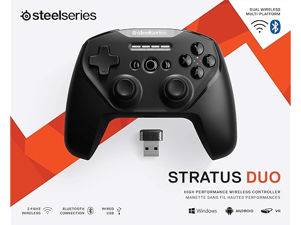 SteelSeries Wireless Gaming Controller Black