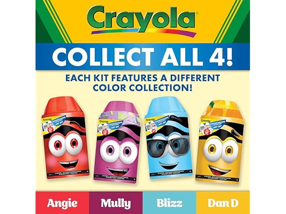 Crayola Coloring Set with Red Art Case