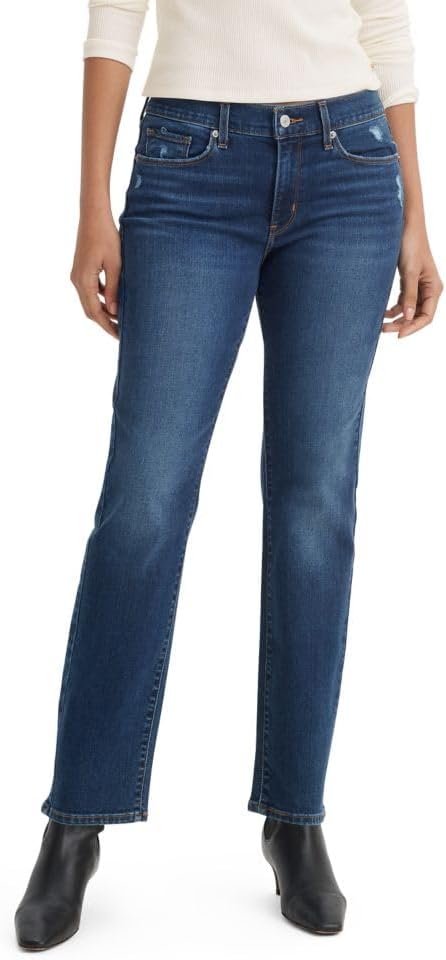 Levis Womens Classic Straight Jeans - Gallery 9