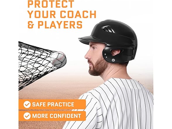ACELETIQS Pitcher Protection Screen 7'x 7'