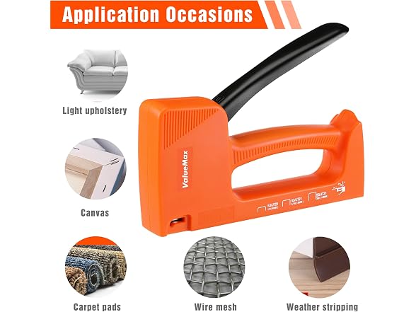 VALUEMAX Light-Duty Staple Gun Kit