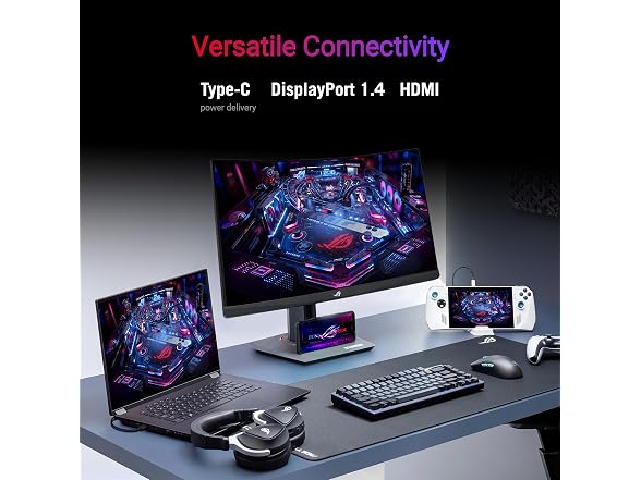 ASUS XG32WCS 31.5 ASUS 24 IPS 75Hz Monitor (VA24DQSB) - Adju