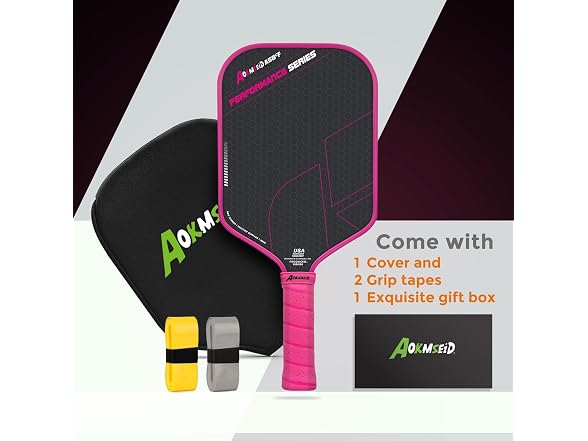 Pink Carbon Fiber Pickleball Paddle
